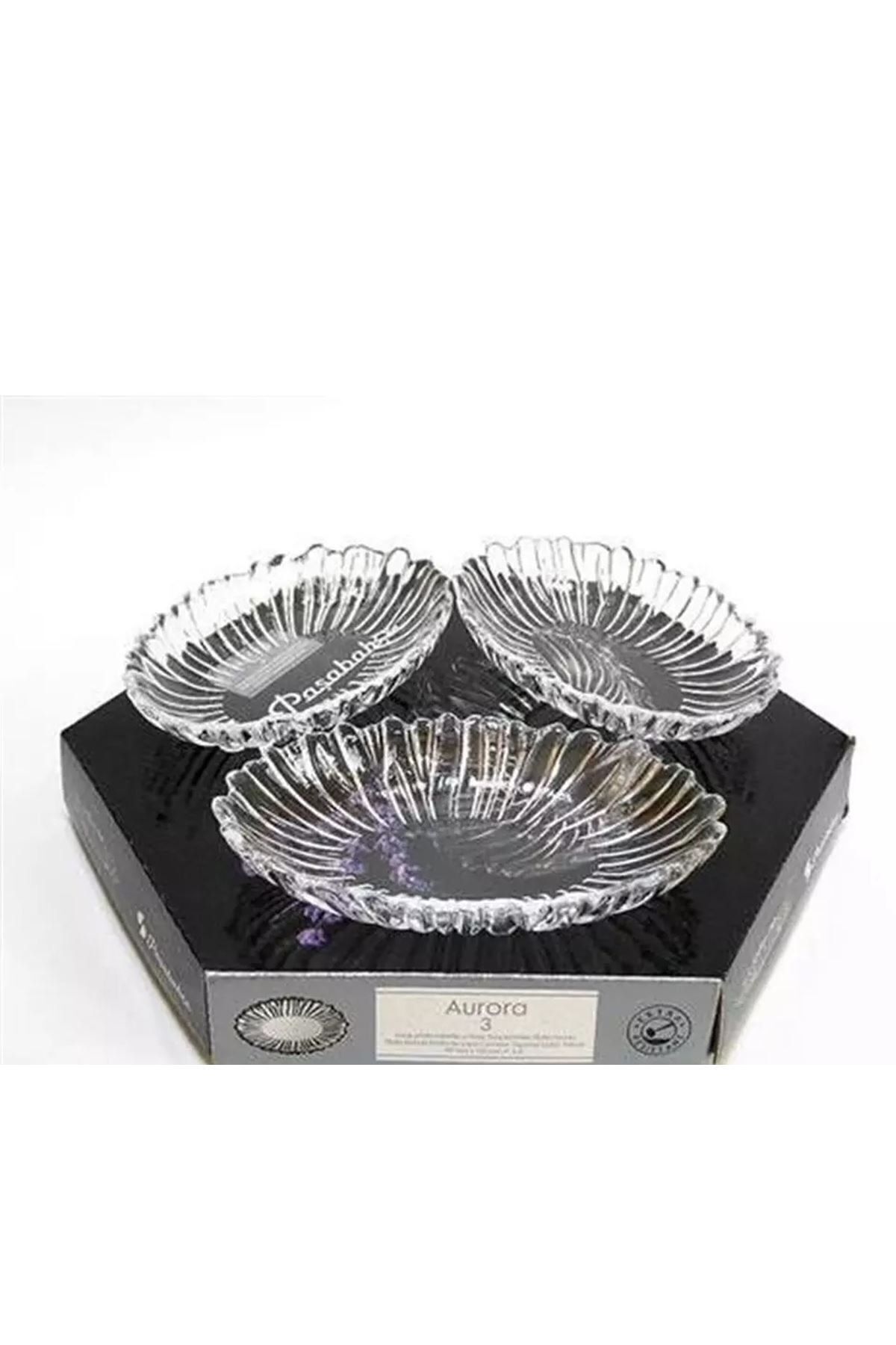 Aurora 3 Lü Küçük Oval Tabak 15x10cm - Görsel 2
